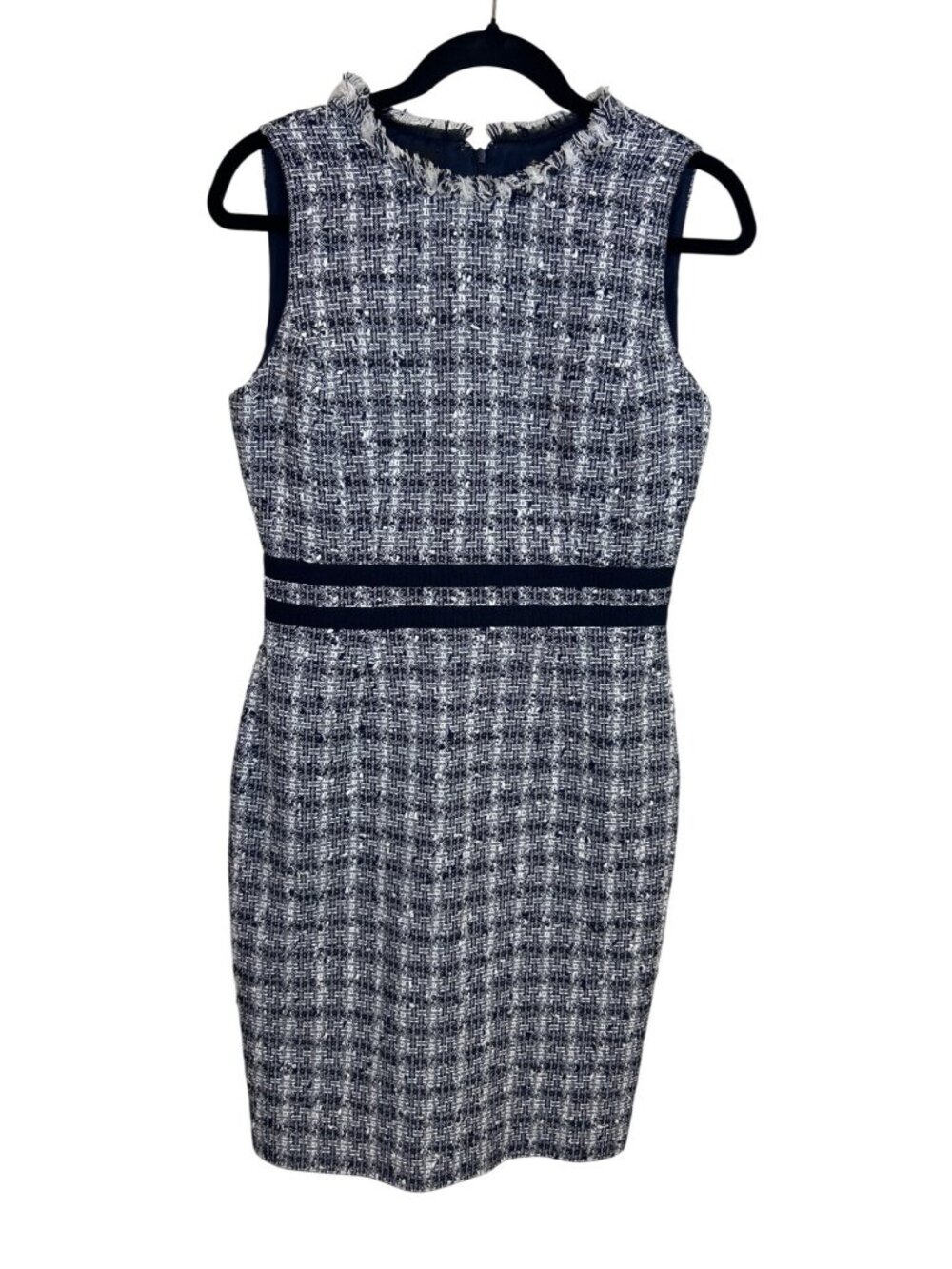 Brooks Brothers x Neill Johnstone Boucle Tweed Sheath Dress Sze 6 Career Office